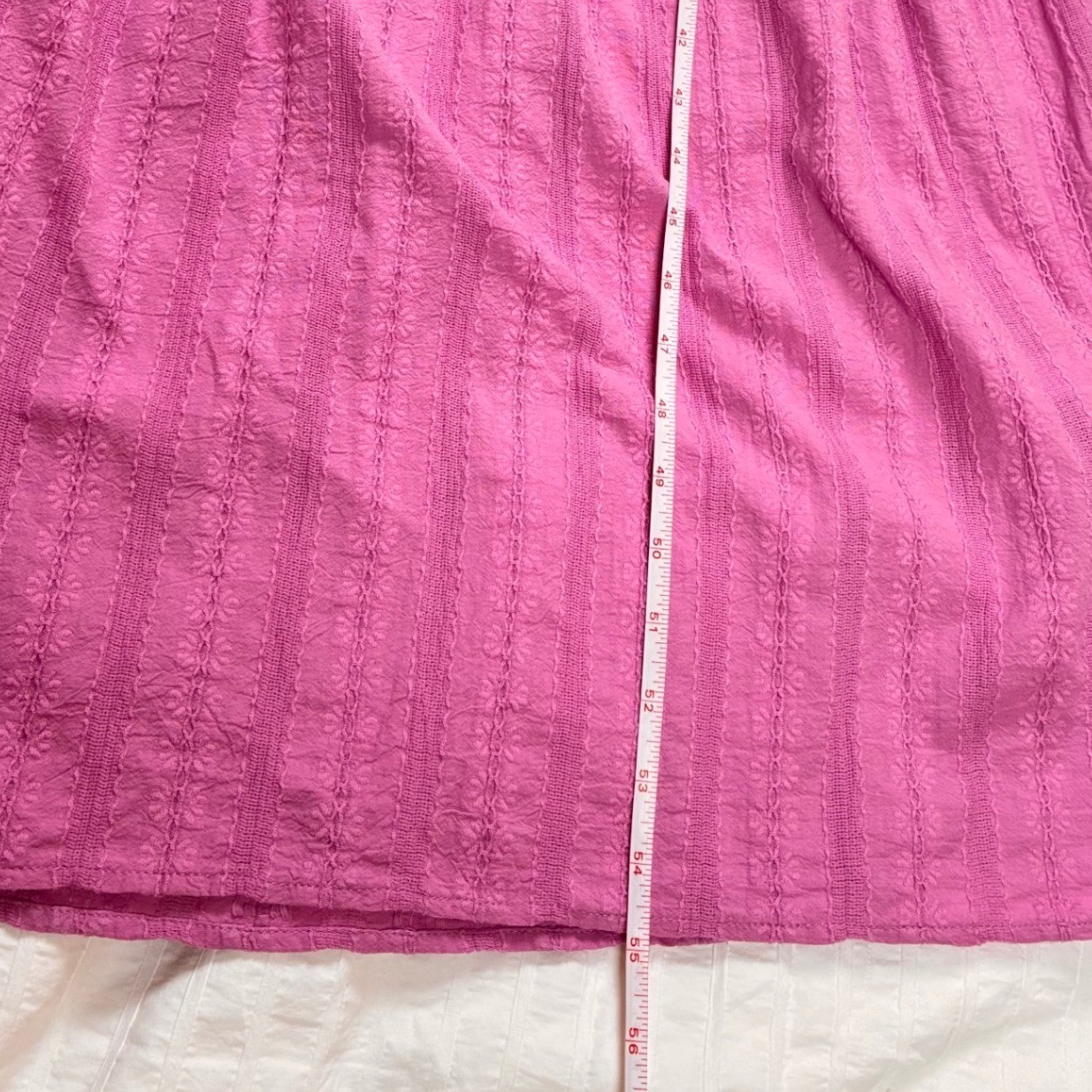 Marine Layer Maxi Dress Kaia S Lilac Dobby Stripe Tie Tiered Boho Resort Cotton