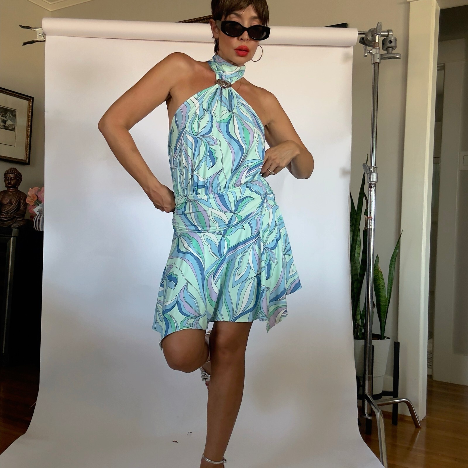 Halter Mini Dress